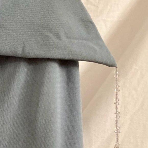 Powder blue after 5 party dress. Size 6. - Picture 4 of 5